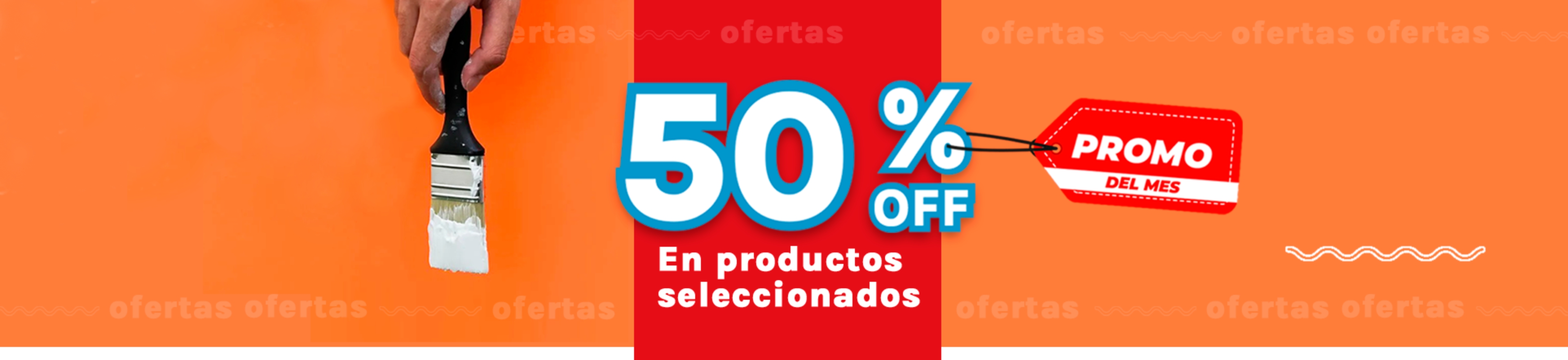 PROMO DEL MES: 50% OFF en productos seleccionados